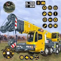 Взлом Construction Machine Real JCB  [МОД Все открыто] - стабильная версия apk на Андроид