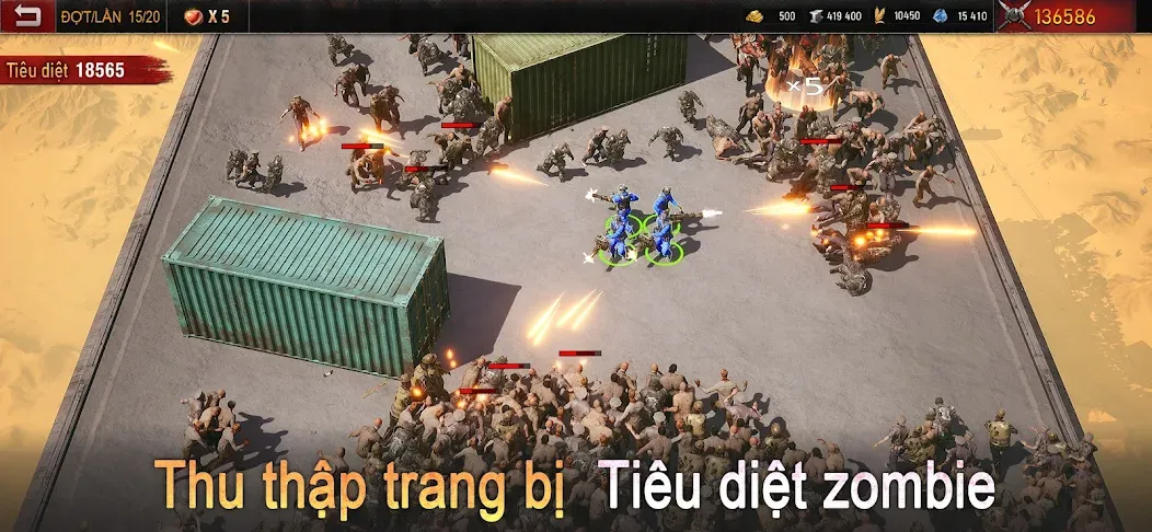 Binh Đoàn Z  [МОД Все открыто] Screenshot 1