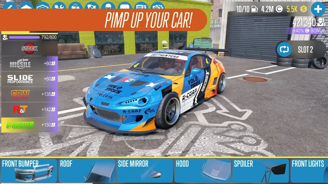 CarX Drift Racing 2 (КарХ Дрифт Рейсинг 2)  [МОД Menu] Screenshot 5