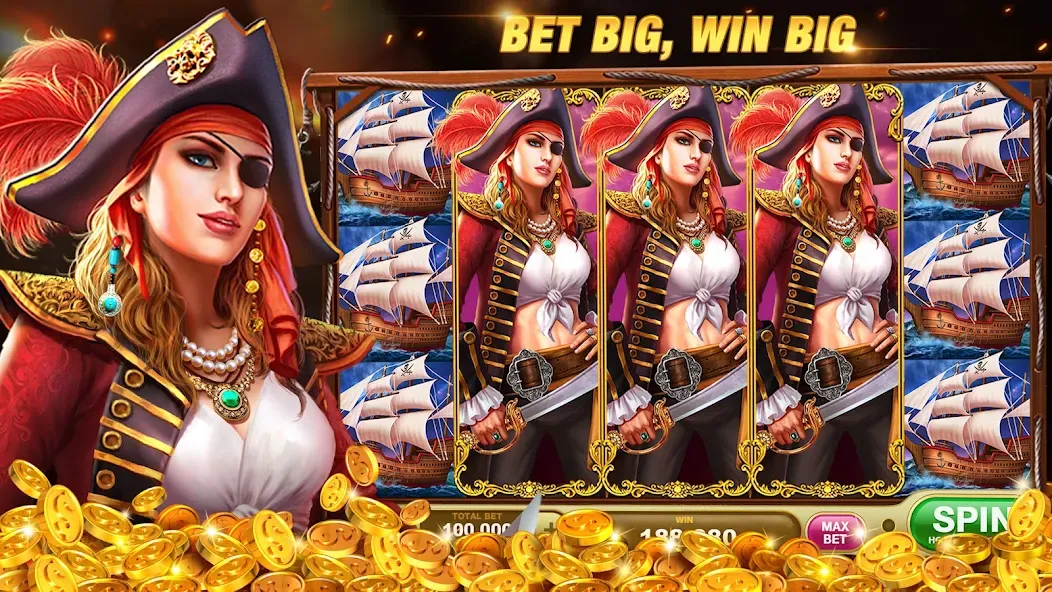 Slots Rush: Vegas Casino Slots (Слотс Раш)  [МОД Много денег] Screenshot 5