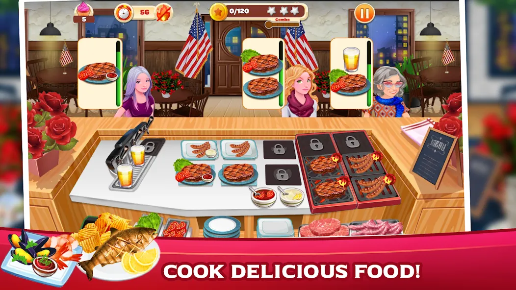 Cooking Mastery: Kitchen games  [МОД Много денег] Screenshot 3