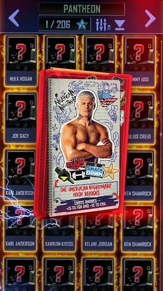 WWE SuperCard - Battle Cards (ВВЕ СуперКард)  [МОД Mega Pack] Screenshot 3