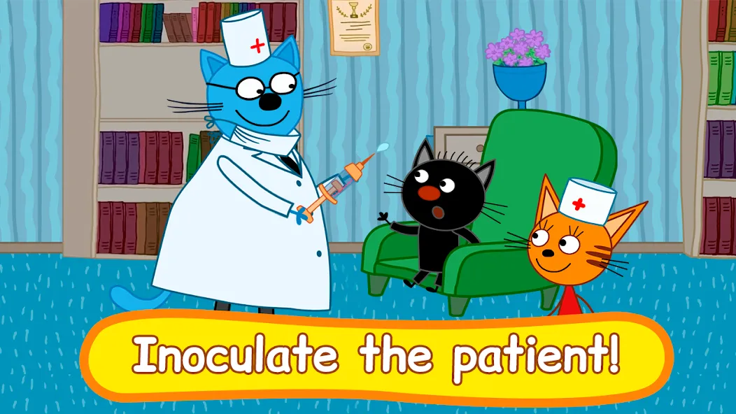 Kid-E-Cats: Animal hospital  [МОД Unlimited Money] Screenshot 5