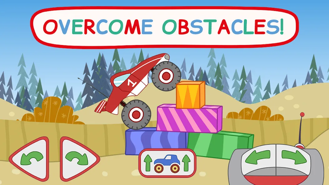 Kid-E-Cats: Kids Monster Truck  [МОД Бесконечные деньги] Screenshot 3