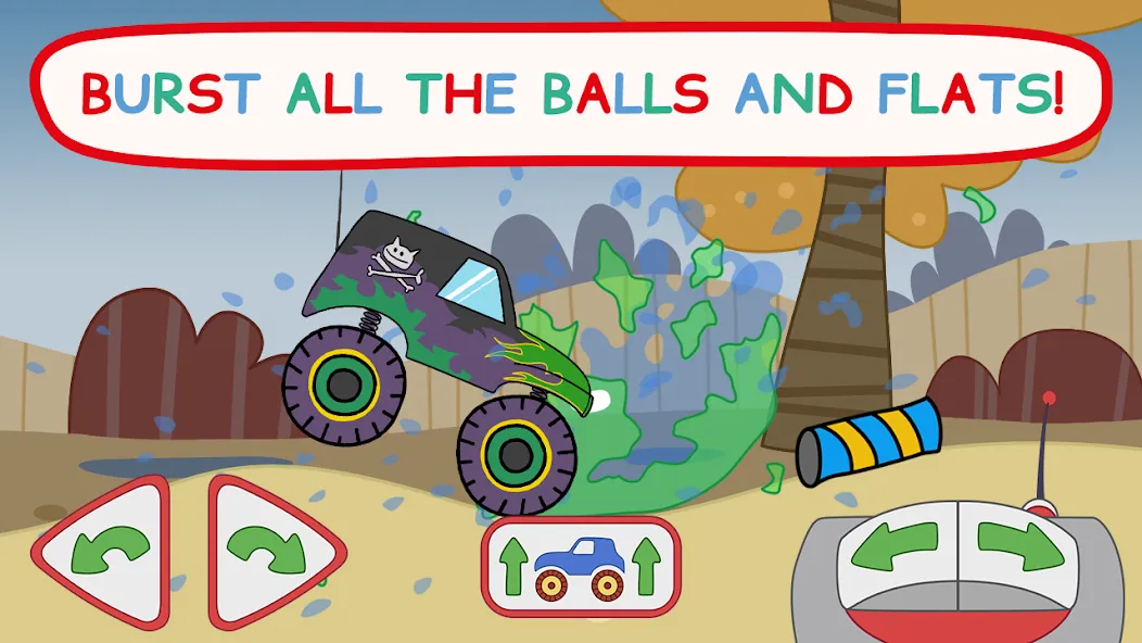 Kid-E-Cats: Kids Monster Truck  [МОД Бесконечные деньги] Screenshot 5