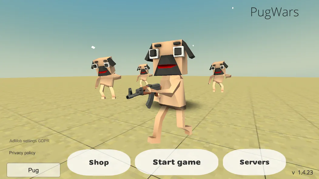 PugWars (Пагварс)  [МОД Unlocked] Screenshot 4