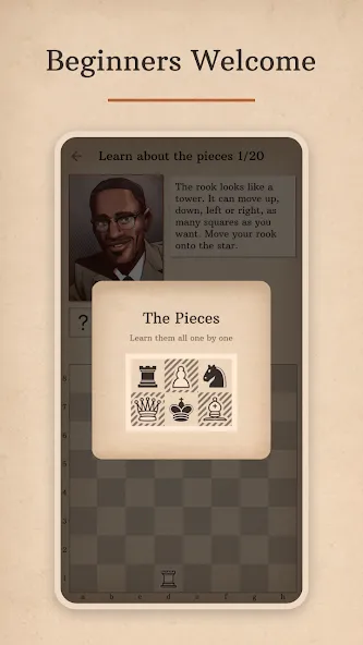 Learn Chess with Dr. Wolf  [МОД Все открыто] Screenshot 5