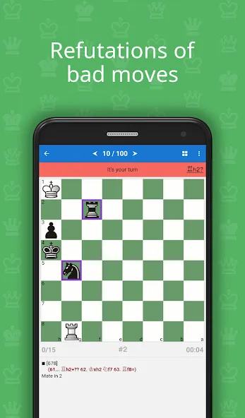 Mate in 2 (Chess Puzzles)  [МОД Много денег] Screenshot 3