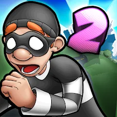 Скачать взломанную Robbery Bob 2: Double Trouble (Роббери Боб 2)  [МОД Все открыто] - полная версия apk на Андроид