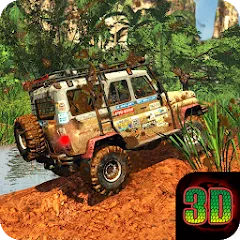 Взломанная Offroad Jeep Driving Simulator  [МОД Mega Pack] - последняя версия apk на Андроид