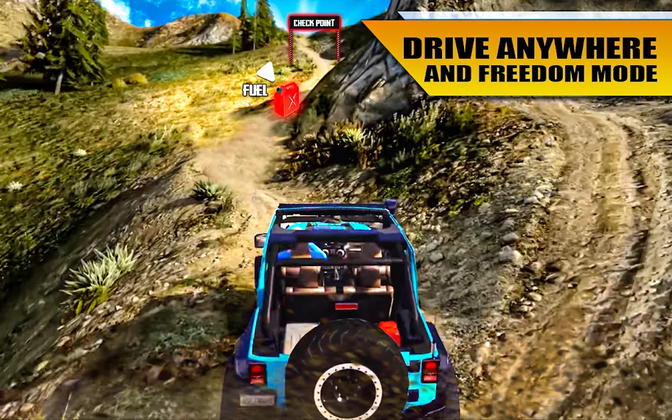 Off Road Jeep Drive Simulator  [МОД Menu] Screenshot 1