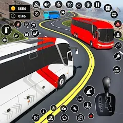 Взлом Coach Bus Simulator: Bus Games (Коуч Бас Симулятор)  [МОД Бесконечные монеты] - последняя версия apk на Андроид