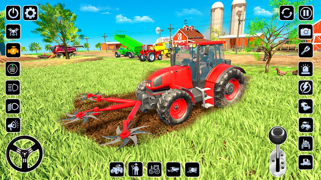 Farming Games & Tractor Games  [МОД Unlimited Money] Screenshot 1