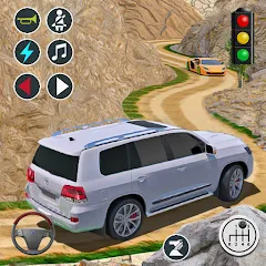 Взлом Mountain Climb 4x4 Car Games (Маунтин Клайм 4х4 игры на машинах)  [МОД Много денег] - последняя версия apk на Андроид