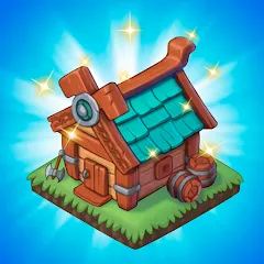 Взломанная Mergest Kingdom: Merge game  [МОД Menu] - полная версия apk на Андроид