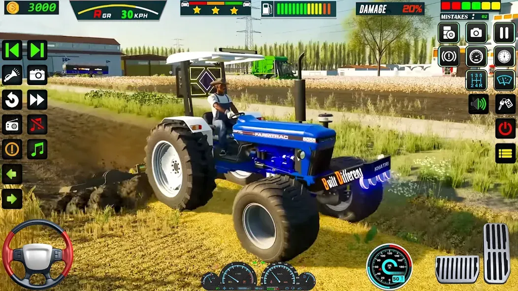 US Tractor Farming Games 3d  [МОД Unlimited Money] Screenshot 5