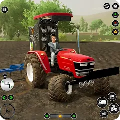 Взлом US Tractor Farming Games 3d  [МОД Unlimited Money] - стабильная версия apk на Андроид