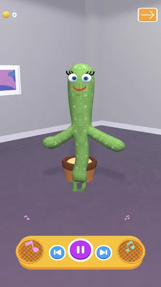 Talking Cactus (Токинг Кактус)  [МОД Бесконечные деньги] Screenshot 2