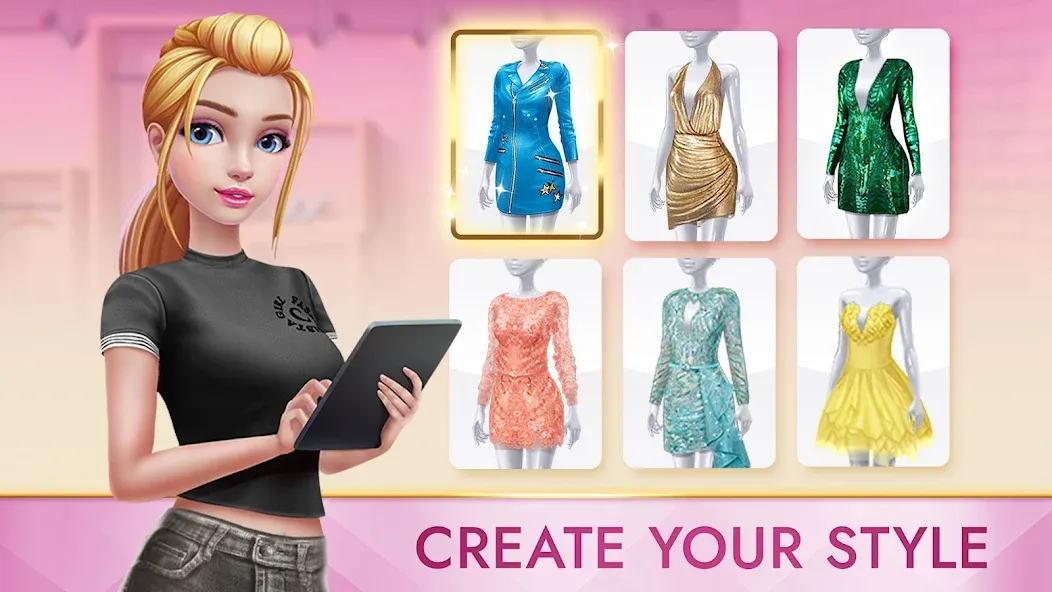 Super Stylist Fashion Makeover  [МОД Бесконечные деньги] Screenshot 1