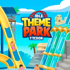 Скачать взлом Idle Theme Park Tycoon (Айдел Тем Парк Тайкун)  [МОД Все открыто] - последняя версия apk на Андроид