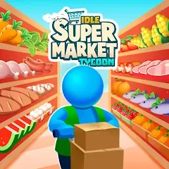 Скачать взломанную Idle Supermarket Tycoon－Shop (Айдл Супермаркет Тайкун)  [МОД Меню] - стабильная версия apk на Андроид