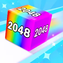 Скачать взлом Chain Cube 2048: 3D merge game (Чейн Куб)  [МОД Все открыто] - стабильная версия apk на Андроид