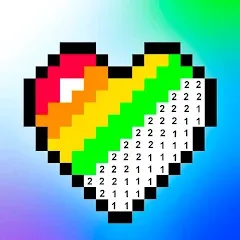 Взломанная Pixel Art book・Color by number  [МОД Unlimited Money] - полная версия apk на Андроид