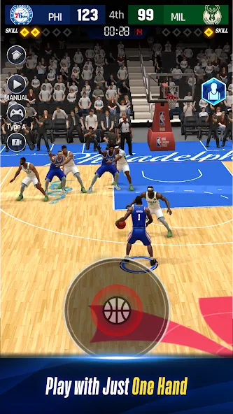 NBA NOW 24 (НБА СЕЙЧАС 23)  [МОД Mega Pack] Screenshot 2