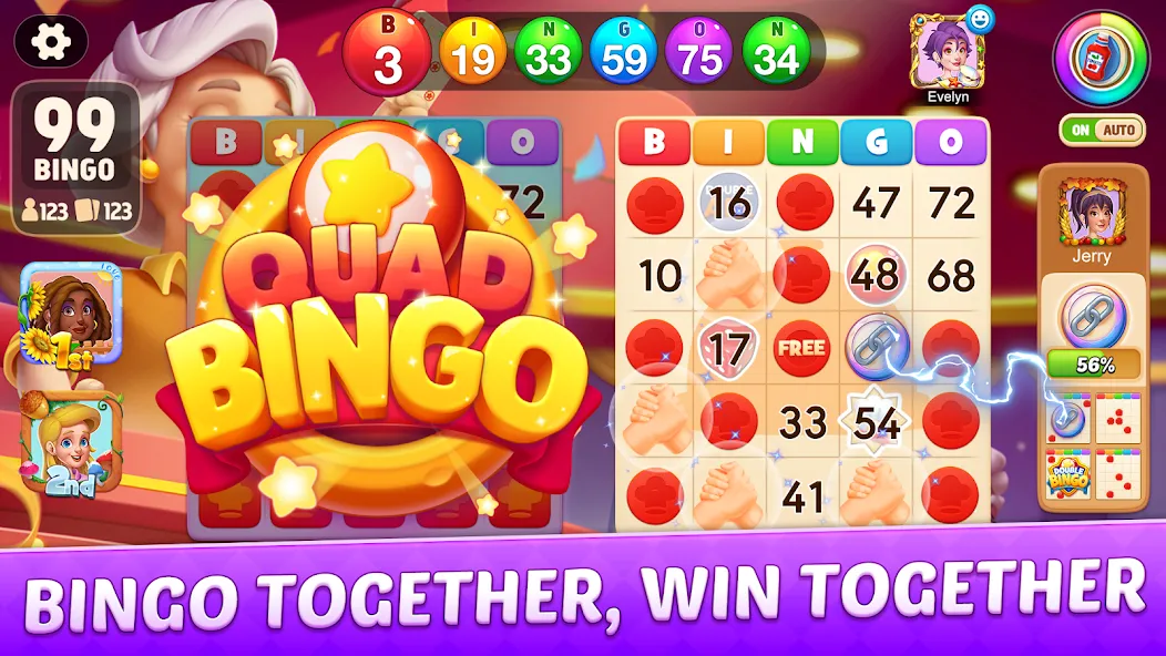 Bingo Frenzy®-Live Bingo Games (Бинго Френзи)  [МОД Unlimited Money] Screenshot 2