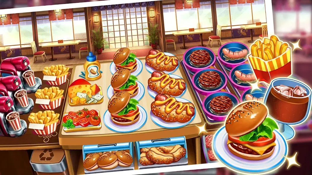 Food Game Crazy Super Chef  [МОД Menu] Screenshot 4