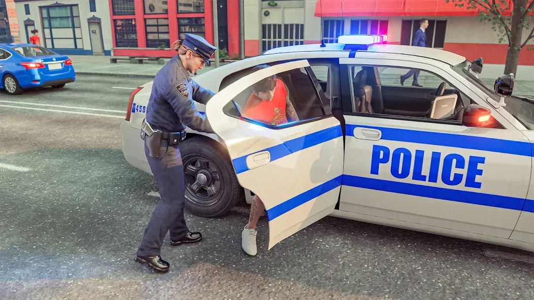Police Simulator Job Cop Game  [МОД Menu] Screenshot 2