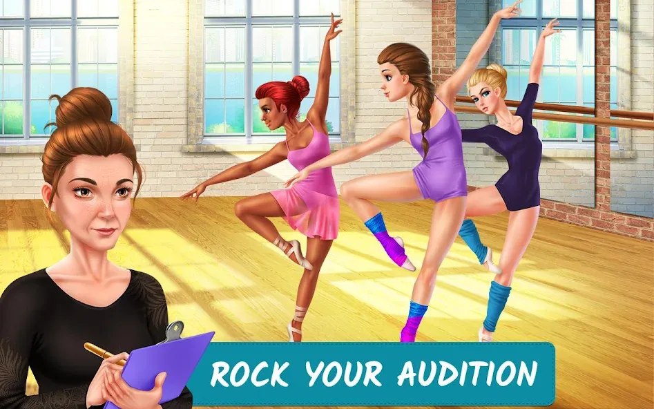 Dance School Stories  [МОД Много денег] Screenshot 1