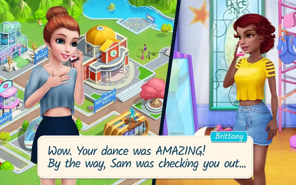 Dance School Stories  [МОД Много денег] Screenshot 2