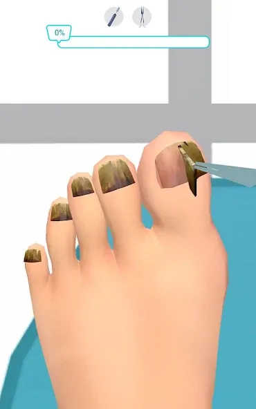 Foot Clinic - ASMR Feet Care (Фут Клиник)  [МОД Бесконечные деньги] Screenshot 3