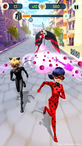 Miraculous Ladybug & Cat Noir  [МОД Меню] Screenshot 5