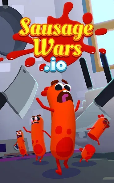 Sausage Wars.io  [МОД Бесконечные монеты] Screenshot 5