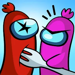 Скачать взлом Sausage Wars.io  [МОД Бесконечные монеты] - полная версия apk на Андроид