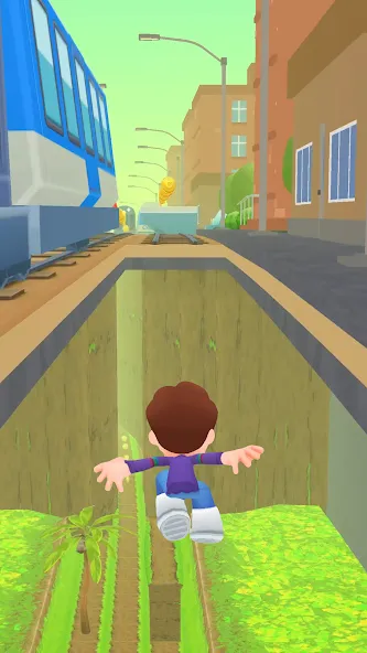 Subway Craft: Fun Runner (Фан Раннер)  [МОД Много монет] Screenshot 1