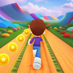 Взлом Subway Craft: Fun Runner (Фан Раннер)  [МОД Много монет] - стабильная версия apk на Андроид