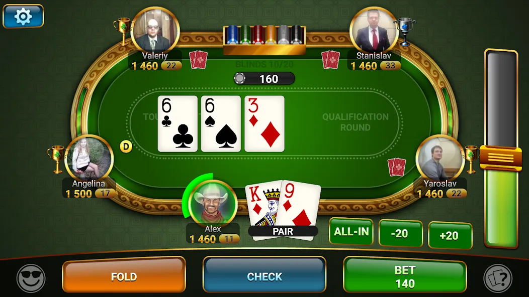 Poker Championship Tournaments  [МОД Бесконечные монеты] Screenshot 4