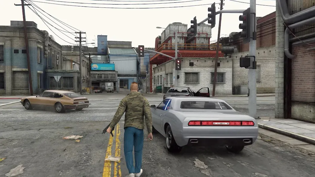 City Gangstar Mafia Wars Games  [МОД Меню] Screenshot 2