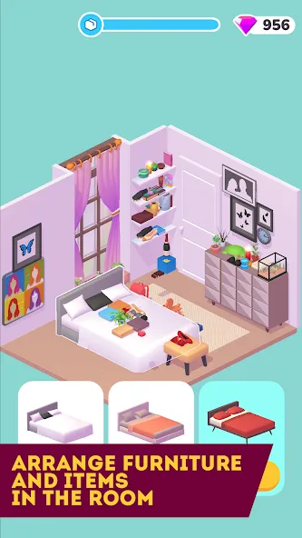 Decor Life - Home Design Game (Декор Лайф)  [МОД Меню] Screenshot 3