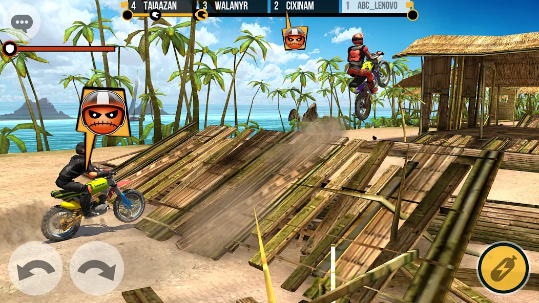 Clan Race: PVP Motocross races (Клан Рейс)  [МОД Бесконечные деньги] Screenshot 4