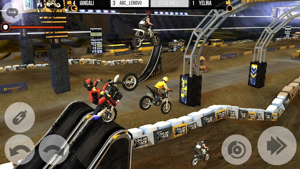 Clan Race: PVP Motocross races (Клан Рейс)  [МОД Бесконечные деньги] Screenshot 5