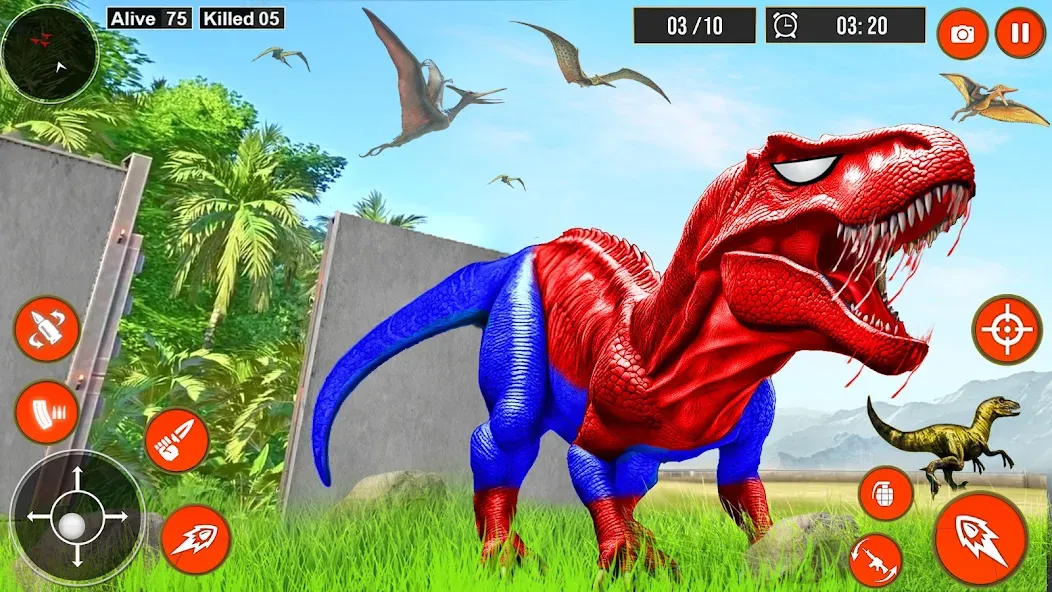 Real Dino Hunter 3D Gun Games (Уайлд Динозавр Хантер Ган Геймс)  [МОД Unlocked] Screenshot 3