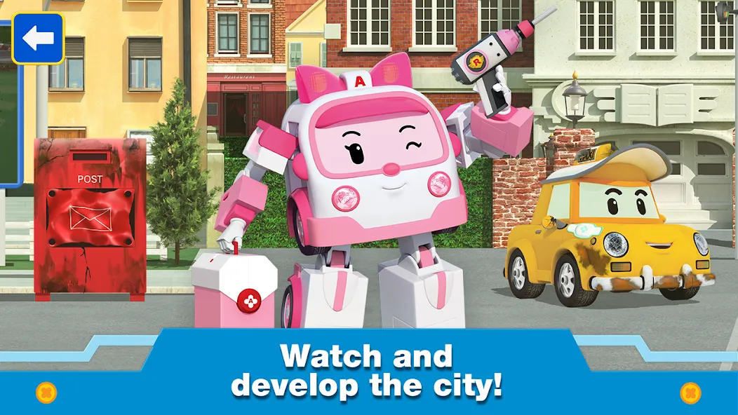 Robocar Poli: Games for Boys!  [МОД Много монет] Screenshot 2