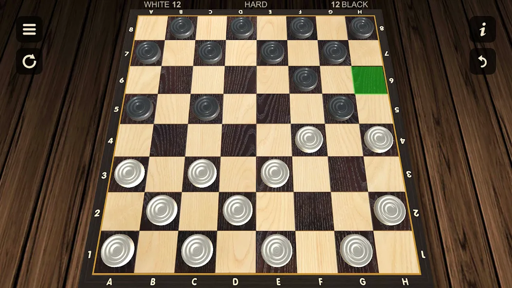 Checkers - Two player  [МОД Menu] Screenshot 1