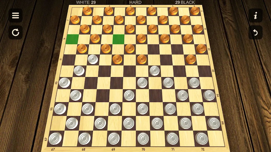 Checkers - Two player  [МОД Menu] Screenshot 3