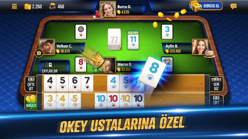 Tekel Okey (Текел Окей)  [МОД Menu] Screenshot 1