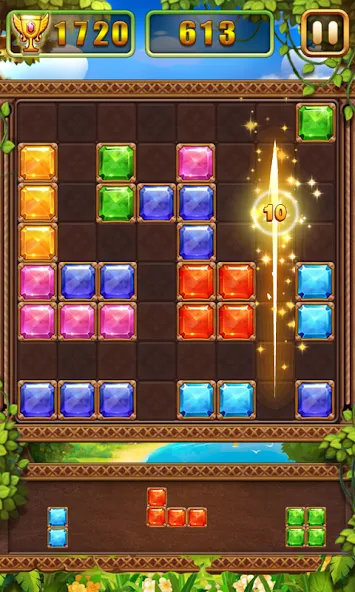 Puzzle Block Jewels (Пазл Блок Драгоценности)  [МОД Бесконечные деньги] Screenshot 4